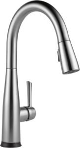 Touchless Kitchen Faucet, Brushed Nickel Pull-Down Sprayer