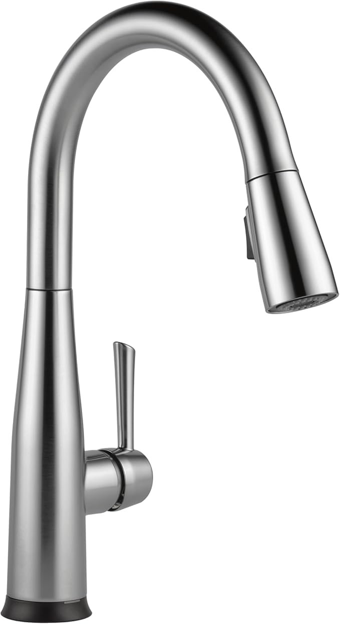Touchless Kitchen Faucet, Brushed Nickel Pull-Down Sprayer