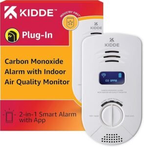 Smart Carbon Monoxide Detector & Indoor Air Quality Monitor