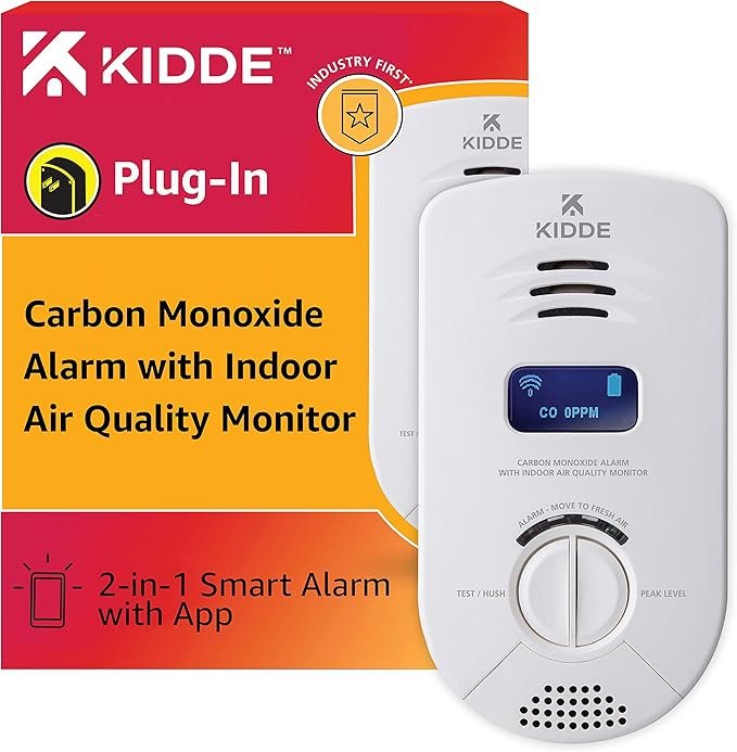 Smart Carbon Monoxide Detector & Indoor Air Quality Monitor